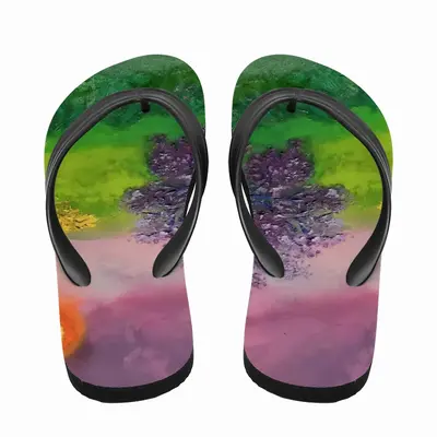 Men Moment In Time Flip Flop Slippers