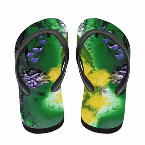 Men Blossoms Flip Flop Slippers