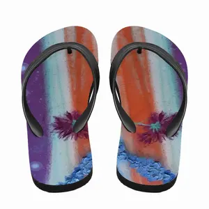 Men Flower Vase By Wallpaper Flip Flop Slippers