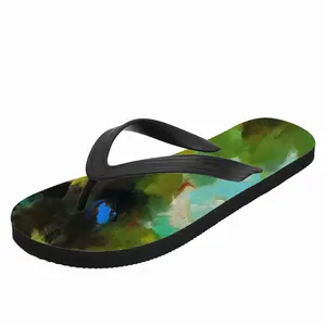 Men Green 2 Flip Flop Slippers