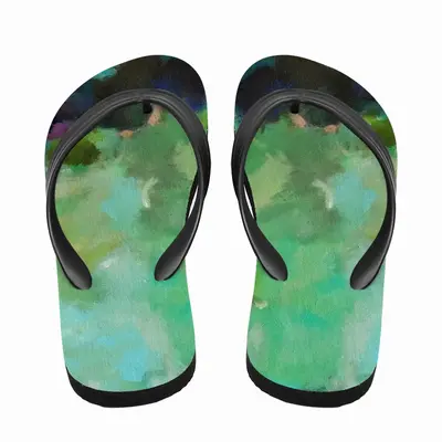 Men Green 3 Flip Flop Slippers