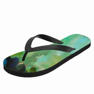 Men Green 3 Flip Flop Slippers