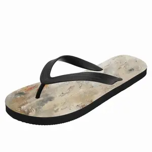 Men Shades Of White Flip Flop Slippers