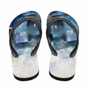 Men Blue Village Flip Flop Slippers