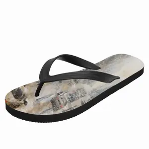 Men Snowy Day Flip Flop Slippers