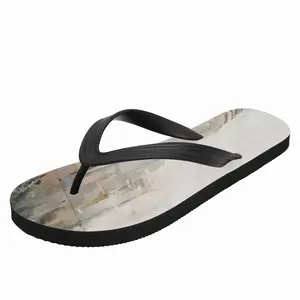 Men Breakfast At Tiffanys Dyptich Flip Flop Slippers