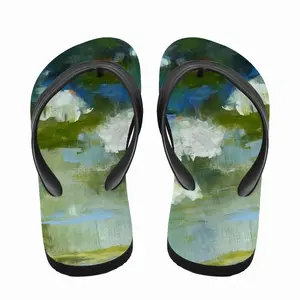 Men Water Lilies 1 Flip Flop Slippers