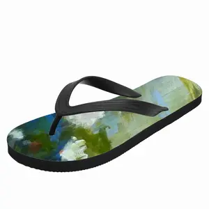 Men Water Lilies 1 Flip Flop Slippers