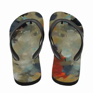 Men Flower Storm Flip Flop Slippers