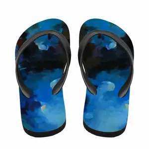 Men Blue Sky Flip Flop Slippers