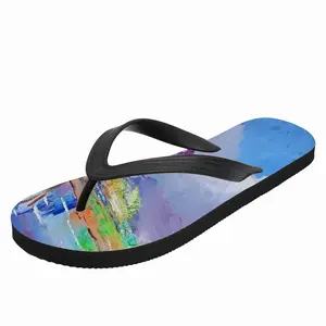 Men Moon River Flip Flop Slippers