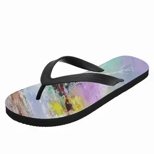 Men Moon Reflection Flip Flop Slippers