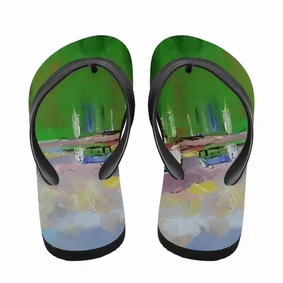 Men Green Ismy Valley Flip Flop Slippers