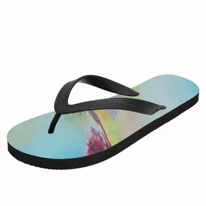 Men River Reflection Flip Flop Slippers