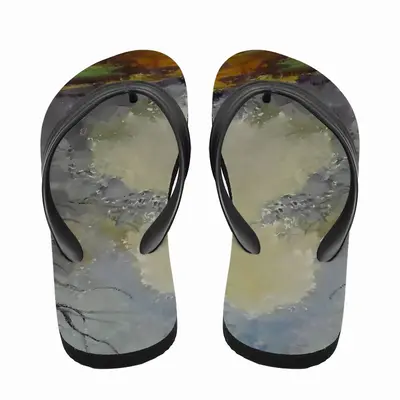 Men Early Morning Autumn Sun Flip Flop Slippers