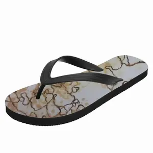 Men Sand Stone Images Flip Flop Slippers