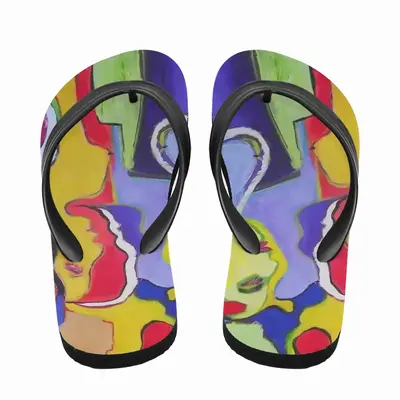 Men Woman Talk Flip Flop Slippers