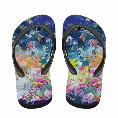 Men Wish You Flowers Nr B Flip Flop Slippers