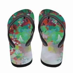 Men Summer Flowers Flip Flop Slippers