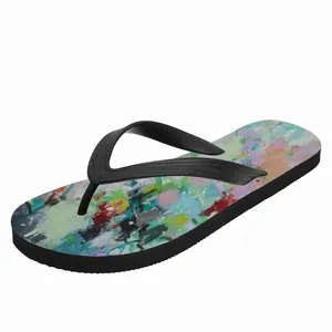 Men Anniversary Flowers Flip Flop Slippers