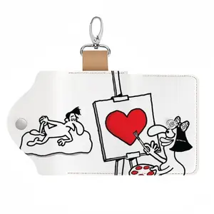 Art Lover Leather Key Bag