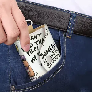 For Fetus Sake Leather Key Bag