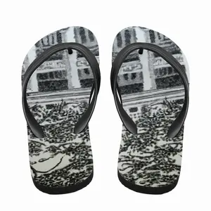 Men House Of Secrets Flip Flop Slippers