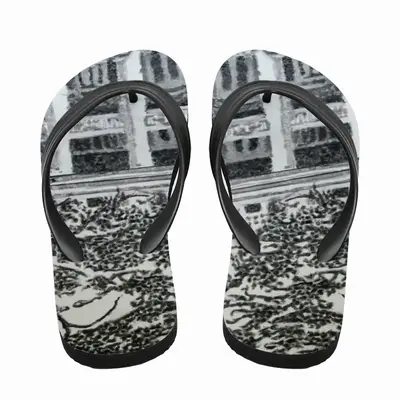 Men House Of Secrets Flip Flop Slippers