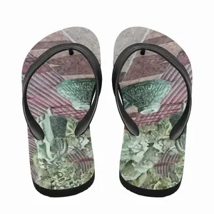 Men Memories Left Behind Flip Flop Slippers