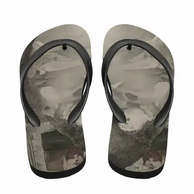 Men Descent Into Limbo Flip Flop Slippers