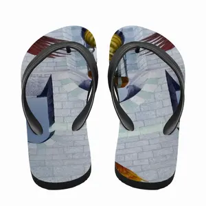 Men Tower Of Souls Flip Flop Slippers