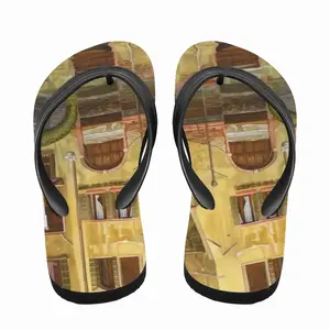 Men Other Peoples Lives Waiting For A Certain Moment Flip Flop Slippers