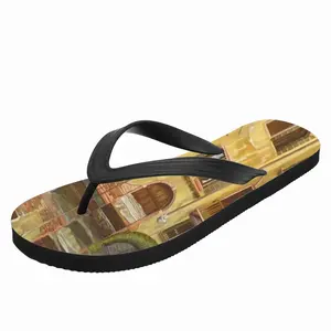 Men Other Peoples Lives Waiting For A Certain Moment Flip Flop Slippers