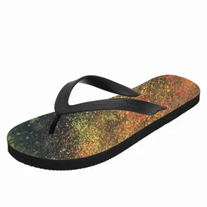 Men Golden Drops Flip Flop Slippers