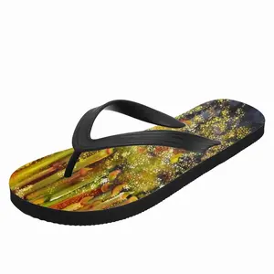 Men Candles For Peace Flip Flop Slippers