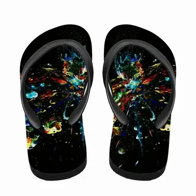 Men Dancing Cells K Flip Flop Slippers