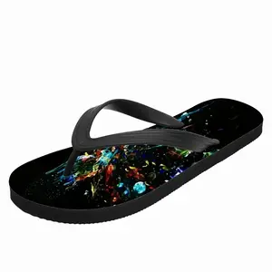 Men Dancing Cells K Flip Flop Slippers