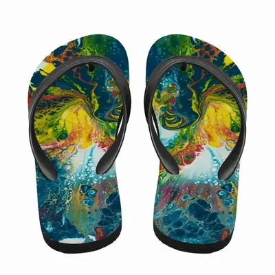 Men Swirling Energy Flip Flop Slippers