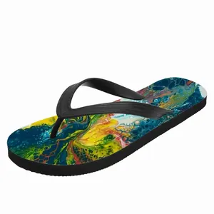 Men Swirling Energy Flip Flop Slippers