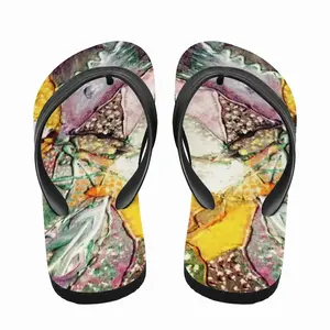 Men Shattered Flip Flop Slippers