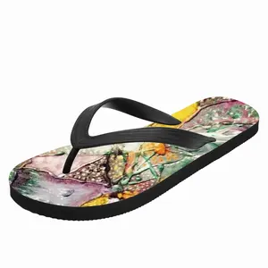 Men Shattered Flip Flop Slippers