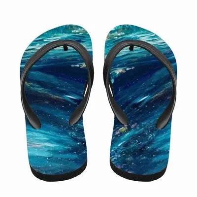 Men Scottish Starry Night Flip Flop Slippers