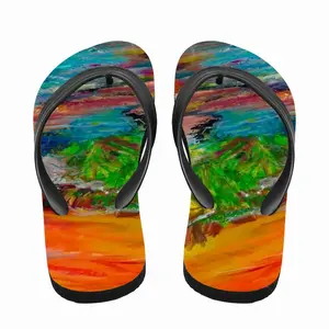 Men In The Beginning Flip Flop Slippers