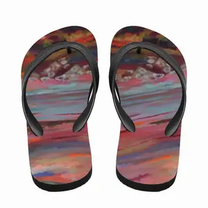 Men Red Skies Flip Flop Slippers