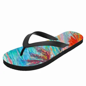 Men Crossing The Seas Flip Flop Slippers