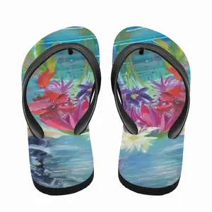 Men The Storm Is Getting Here Flip Flop Slippers