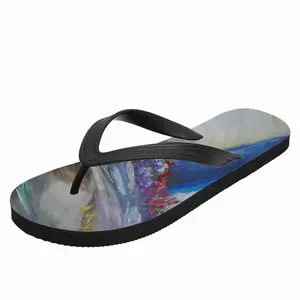 Men Flooded Streams Flip Flop Slippers