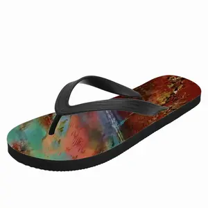 Men Beaches Of Light And Dark Flip Flop Slippers