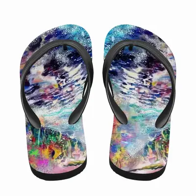 Men Colours Of The Lake Series Flip Flop Slippers