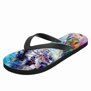 Men Colours Of The Lake Series Flip Flop Slippers